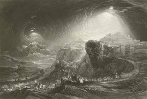 Giosuè che ordina al Sole di fermarsi da John Martin